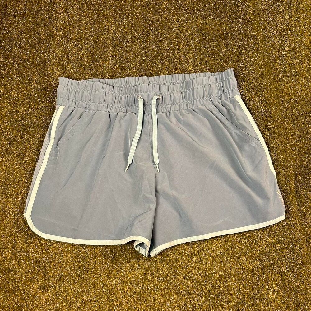 Reebok Men's Blue and Grey Shorts